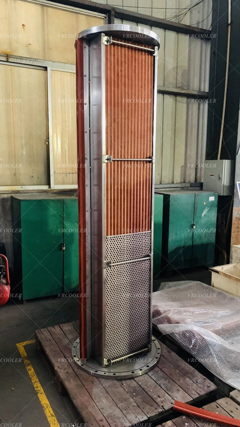 Stage 1 2 and Stage 3 Inter Cooler Tube Bundle Assembly for Centrifugal Air Compressor Model SM7000 Stage 1 2 and Stage 3 Inter Cooler Tube Bundle Assembly for Centrifugal Air Compressor Model SM7000