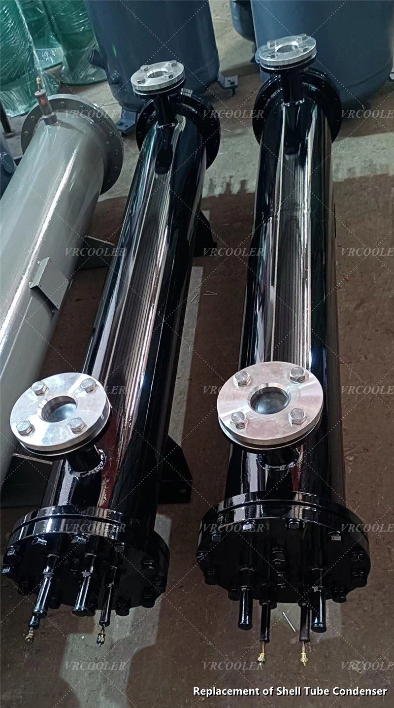 Replacement of Shell Tube Condenser Replacement of Shell Tube Condenser